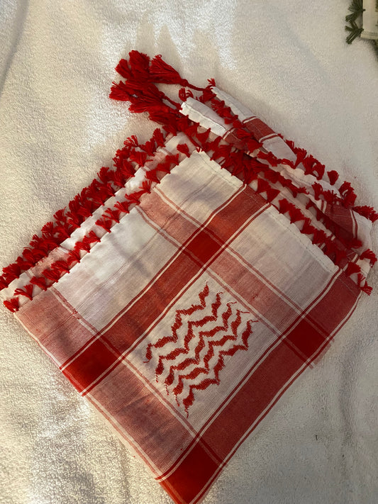 Red keffiyeh