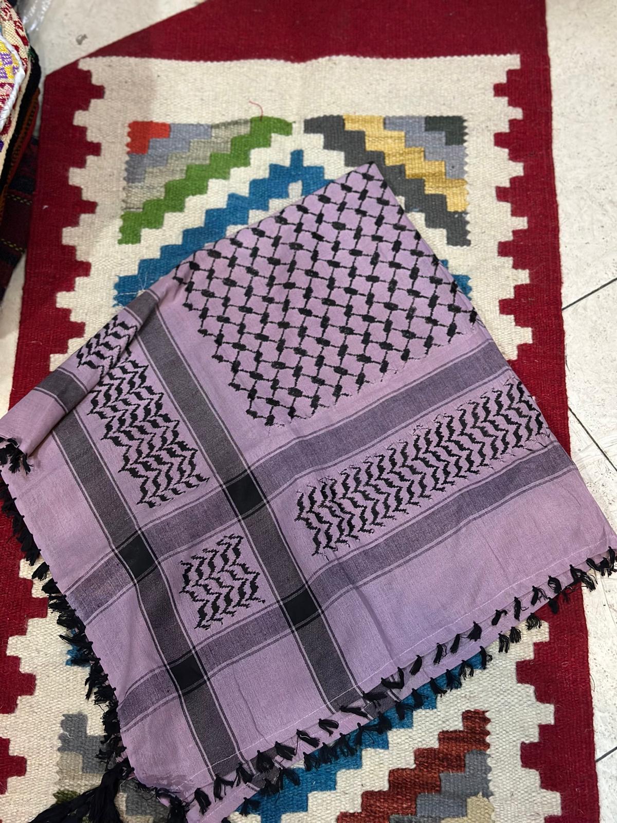 Lavender keffiyeh