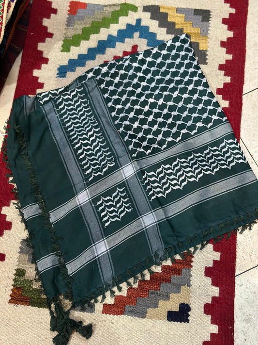 Sea green keffiyeh